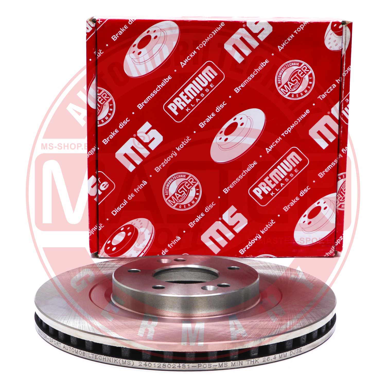 Disc frana MASTERSPORT GERMANY 24012802481-PCS-MS